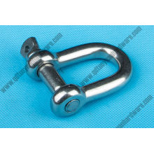 European Type Large Dee Shackle Stainess Steel